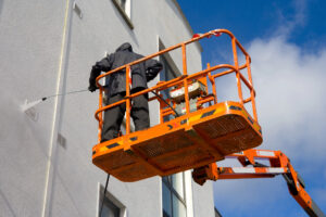 store pressure washing